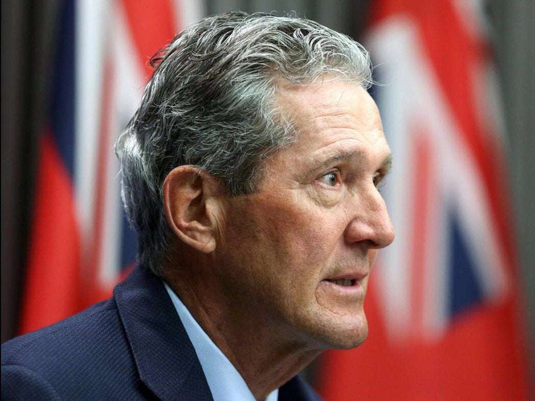 image for Manitoba premier angers Indigenous in saying monarchs' statues will be rebuilt