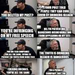 image for Freedom of speech being infringed