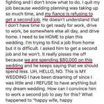 image for Beggar Quits Job and Tries to Makes Fiance Get Second Job to Pay for Wedding