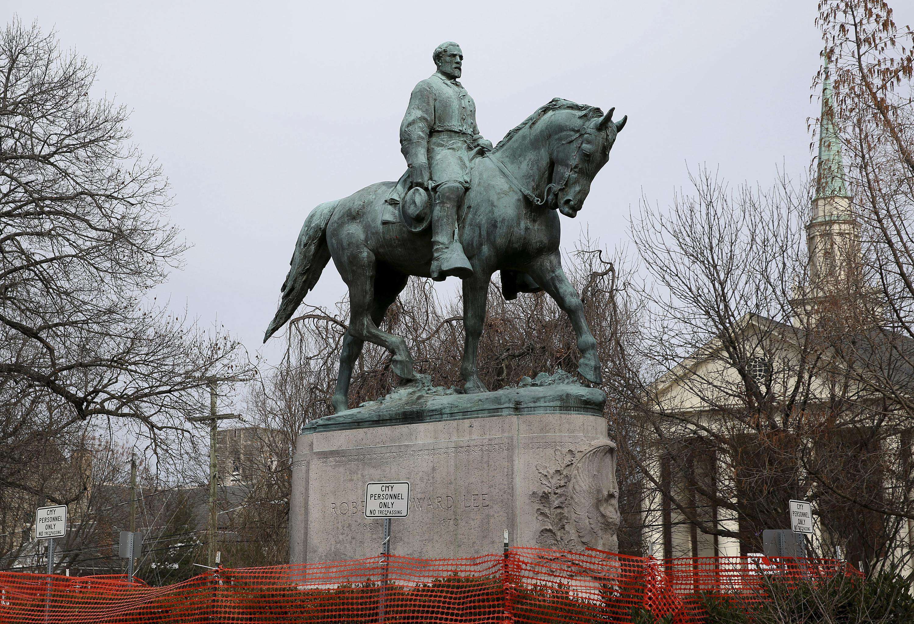 image for ‘An incredible day’ as Lee statue removed in Charlottesville