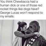 image for Thanks, i hate questions about Chewbacca