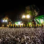 image for Cotton Picker at night looks like a huge concert crowd