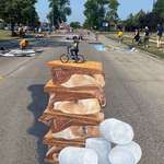 image for I made this stack of S’mores at a chalk festival in North Dakota