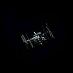 image for I captured the ISS as it passed over my backyard, using my 12" Telescope