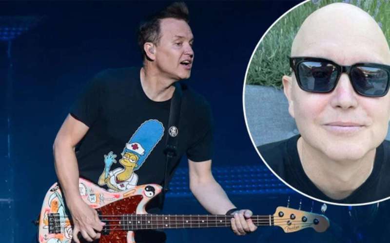 image for Blink-182's Mark Hoppus Reveals That Chemotherapy is Curing His Cancer! – ScreenBinge