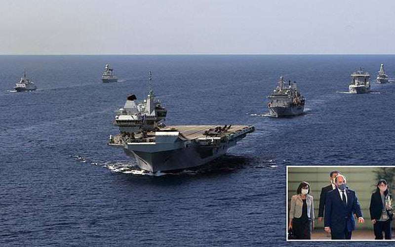 image for Britain WILL defy Beijing by sailing warships through disputed waters in South China Sea