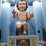 image for The record for the largest baby Jesus is 22 feet high and looks an awful lot like Phil Collins