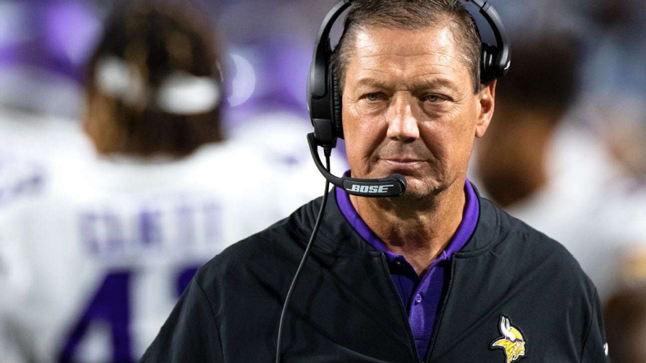 image for Rick Dennison out as Minnesota Vikings assistant after refusing COVID-19 vaccine, sources say