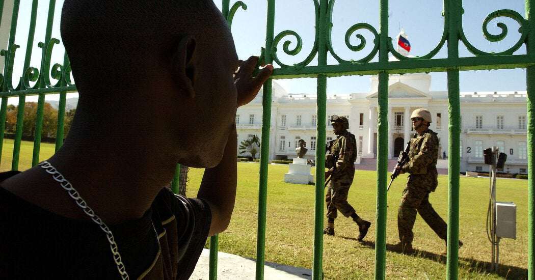 image for Weighing Haiti Intervention, U.S. Again Faces a Torturous Dilemma