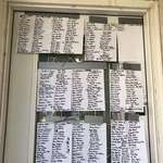 image for Crazy neighbor has a list of people who are not welcome on his front door