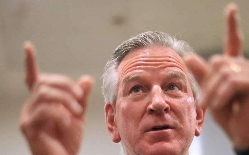 image for Republican Sen. Tommy Tuberville violated federal transparency law by failing to properly disclose stock transactions worth up to $3.56 million