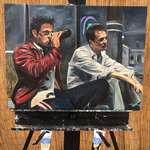 image for Fight Club painting I just finished