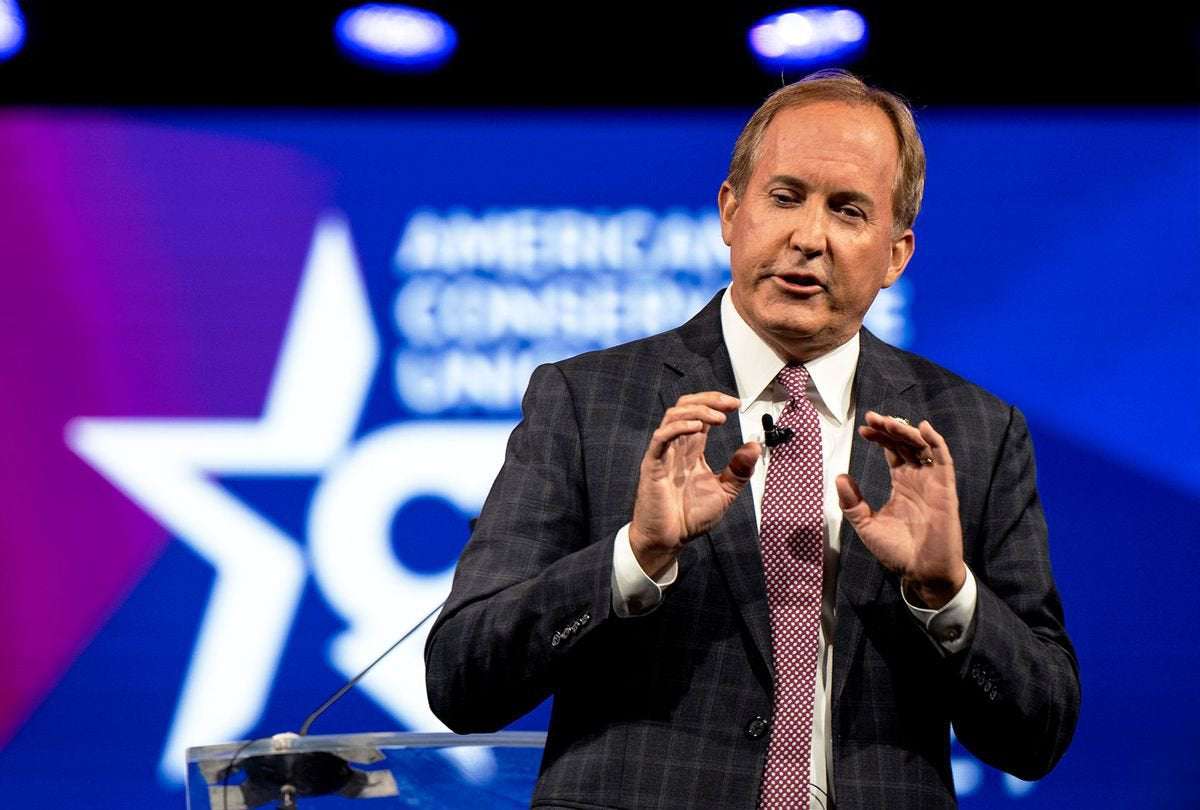 image for Facing disbarment, Texas AG Ken Paxton backs away from Trump's fraud claims