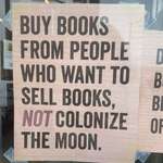 image for In the window of an indie bookstore