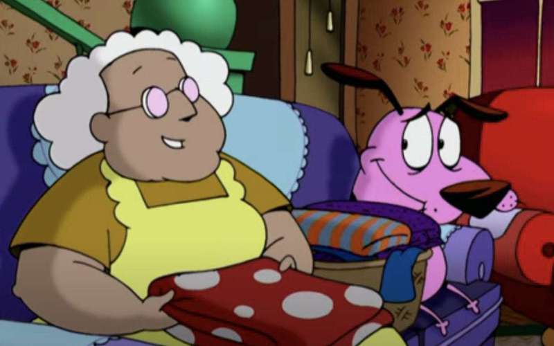 image for What happened to Thea White? Fans react to death of Courage the Cowardly Dog’s Muriel Bagge