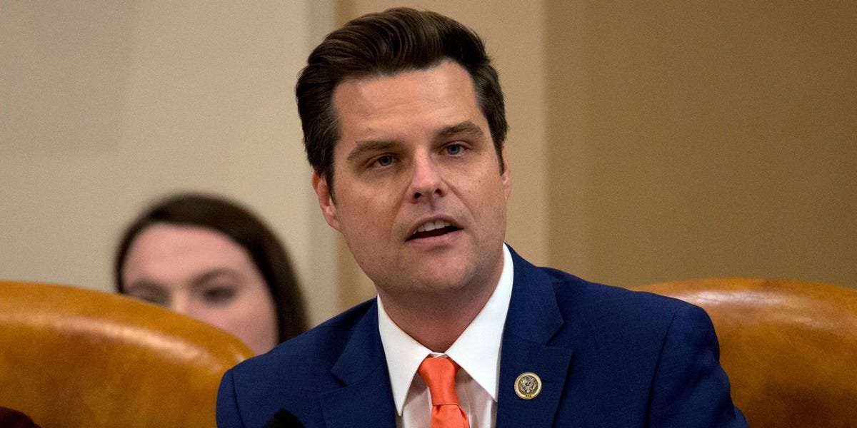 image for Matt Gaetz says he has the 'freedom variant' as he mocks experts who warn about worsening COVID-19 mutations