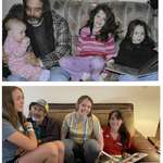 image for My daughters and their papaw, fourteen years apart. Sorry if it's a shitpost.