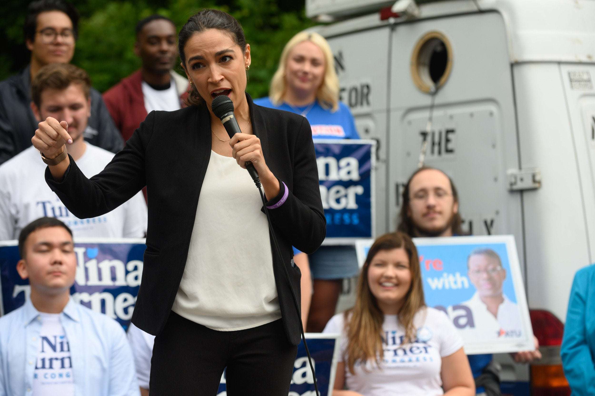 image for Alexandria Ocasio-Cortez Says GOP 'Laying Groundwork' to Overturn State Elections They Lose