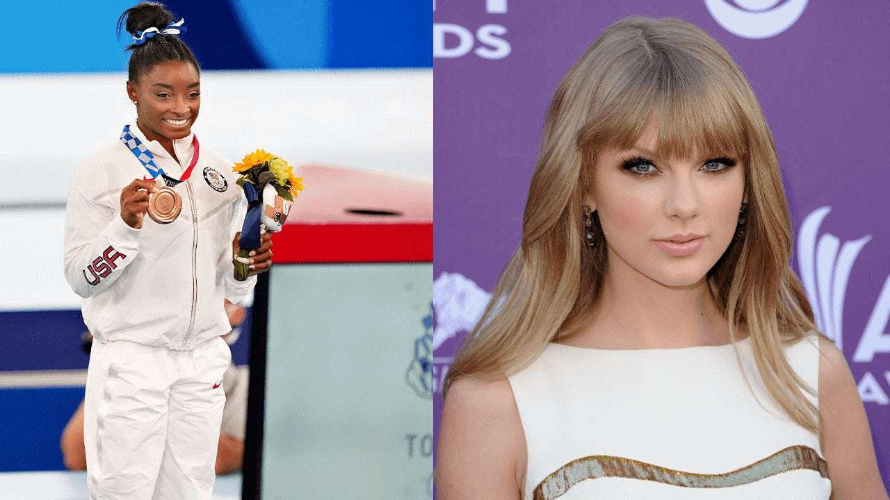 image for Taylor Swift Says She ‘Cried’ Watching Simone Biles at Tokyo Olympics: ‘We All Learned from You’