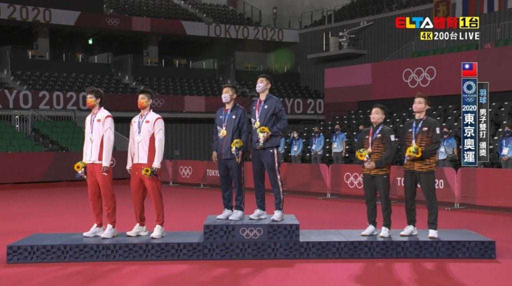 image for Taiwan's national flag anthem played in front of Chinese athletes for 1st time