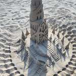 image for My latest sand castle!