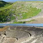 image for 2,200-year-old Hellenistic theatre in Laodicea, southwestern Turkey, after recent excavation