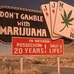 image for 1970's era anti-marijuana billboard in Nevada