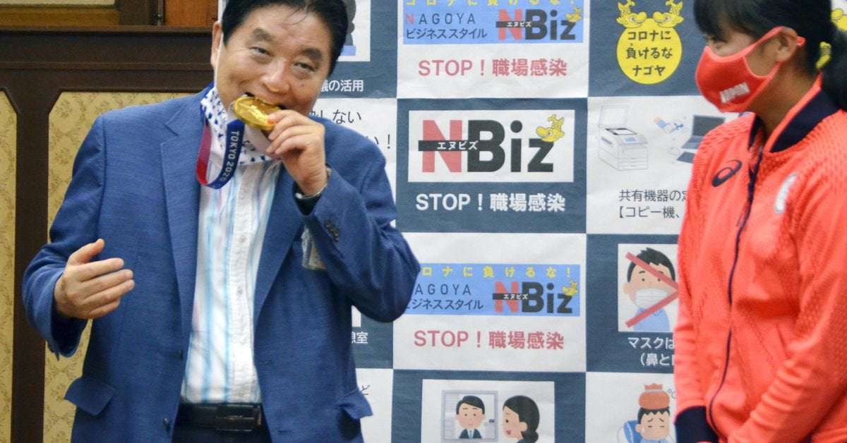 image for Medal chomp grosses out Japan and riles Toyota