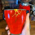 image for I tried kintsugi on one of my favorite broken Japanese ceramic cups!