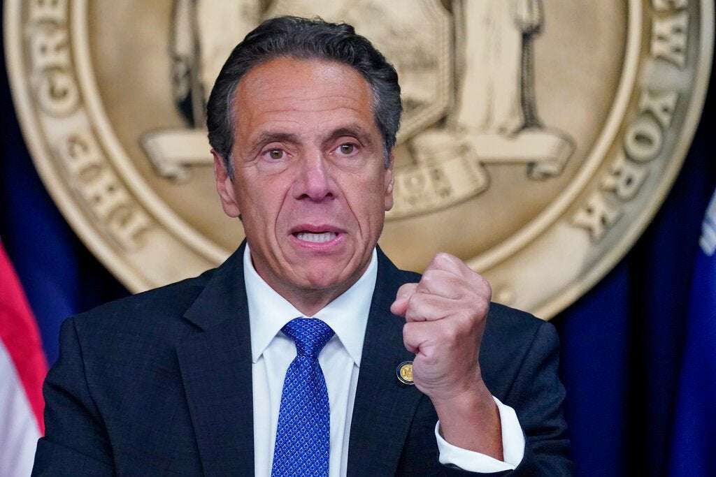 image for Embattled New York Gov. Andrew Cuomo Resigns Amid Sexual Harassment Allegations