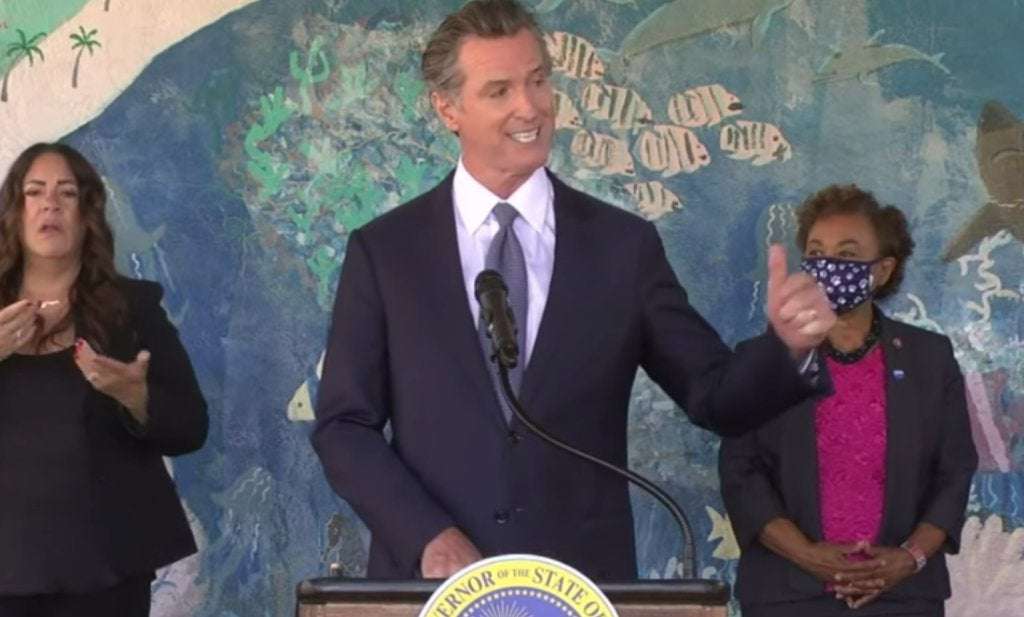 image for Newsom Announces California To Require Teachers, All School Staff To Get Vaccinations Or Weekly Testing