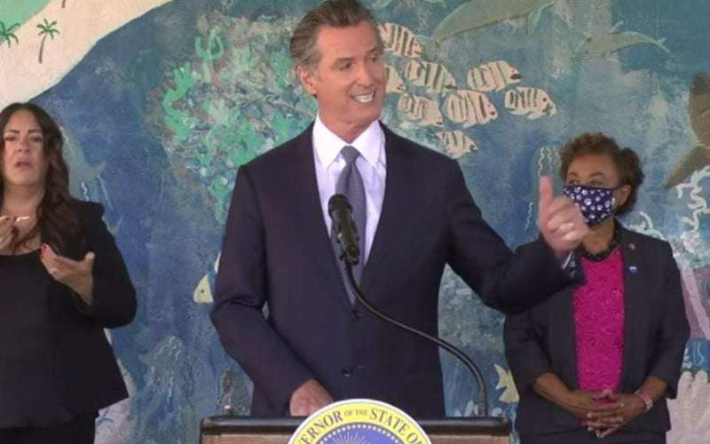 image for Newsom Announces California To Require Teachers, All School Staff To Get Vaccinations Or Weekly Testing