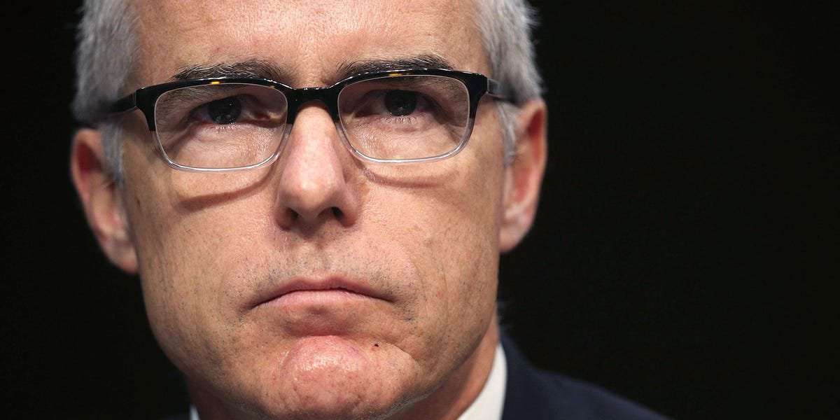 image for Former FBI deputy director Andrew McCabe says Trump is 'threatening members of law enforcement' in targeting officer who killed Capitol rioter Ashli Babbitt