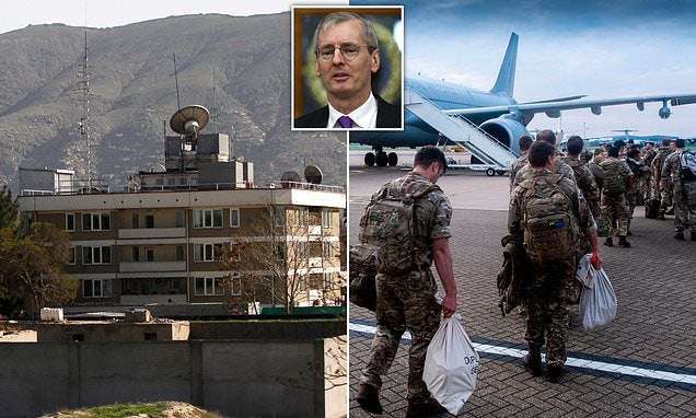 image for UK's ambassador to Afghanistan is STILL in Kabul 'personally processing visa applications'