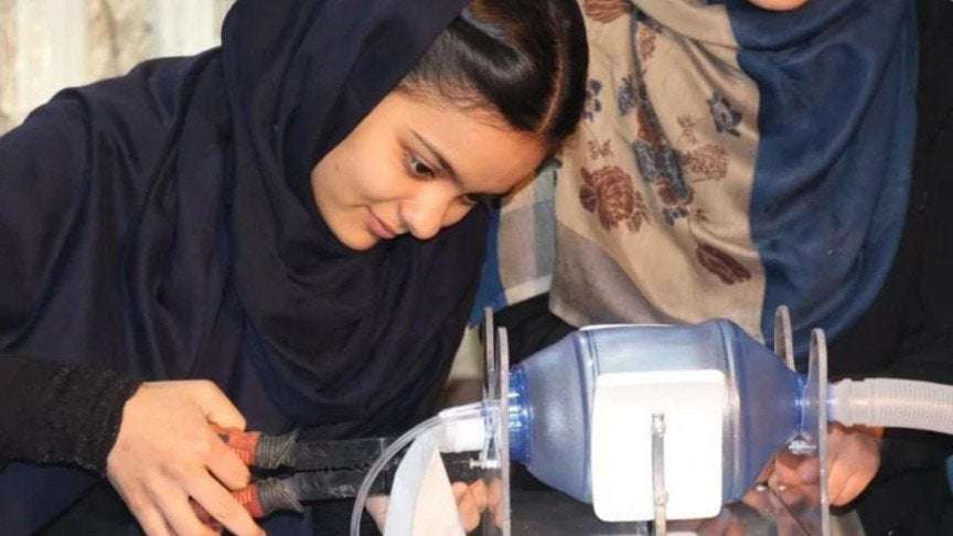 image for Afghanistan's All-Girls Robotics Team is Desperately Fighting to Escape the Country