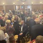 image for TX Governor Abbott, who tested + for COVID-19 today, at a Republican club meeting yesterday