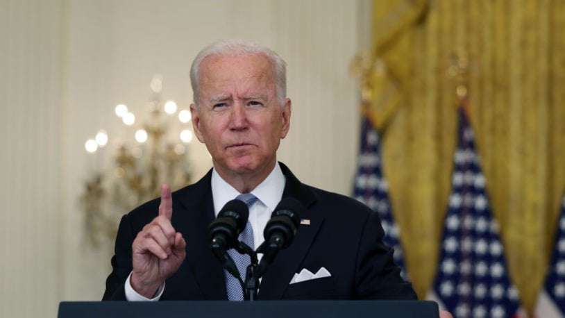 image for Biden argues U.S. troops shouldn't fight in war that 'Afghan forces are not willing to fight for themselves'