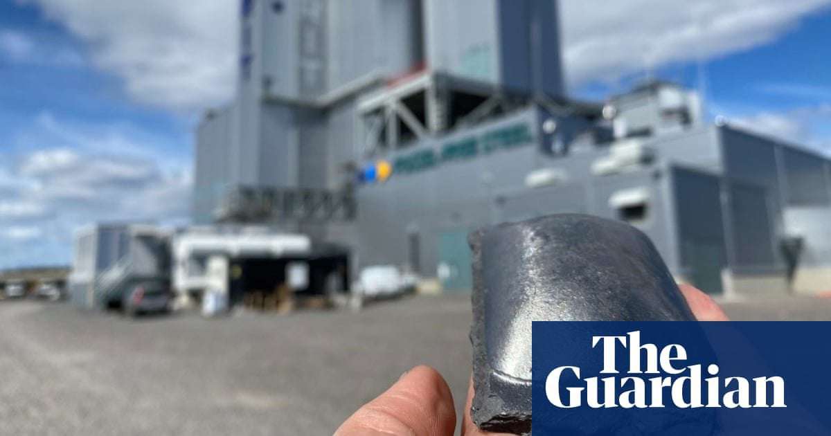 image for ‘Green steel’: Swedish company ships first batch made without using coal