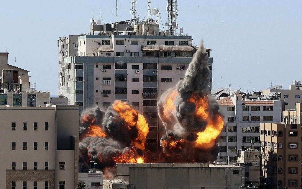 image for Human Rights Watch says Israeli strike on Gaza high-rise broke international law