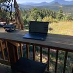 image for Just relocated from Atlanta to Colorado. This is my new WFH setup
