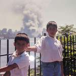 image for Found a picture of my brother and I on 9/11
