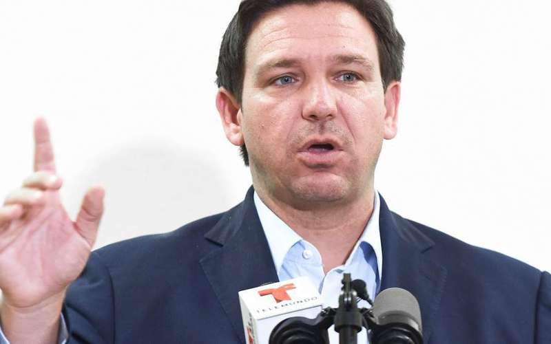 image for DeSantis’s Poll Numbers Plummet as Florida Deals With Terrifying COVID Numbers