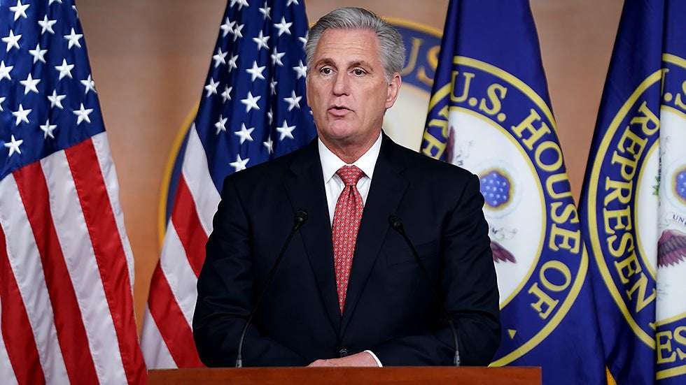 image for McCarthy says GOP 'will not forget' if firms hand records to Jan. 6 panel