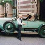 image for A 102 yr old man with his 1928 Rolls Royce. He’s driven the same Rolls Royce for over 80 yrs