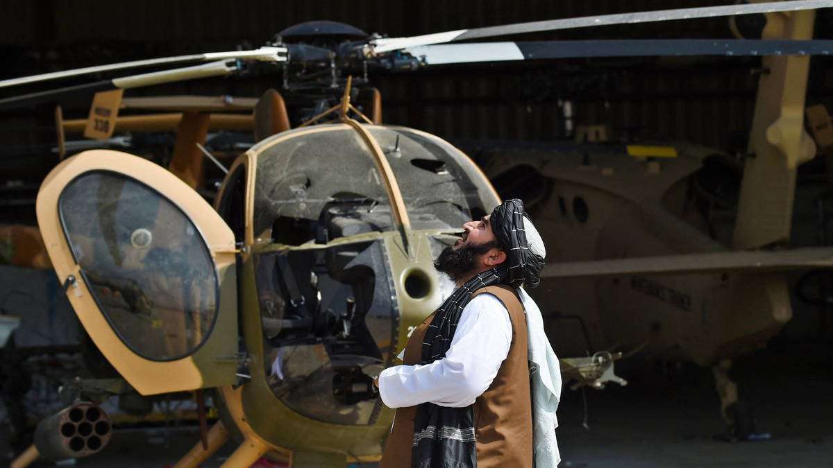 image for Taliban 'angry and disappointed' after US disabled military equipment before leaving Kabul