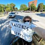 image for I was the only pro-vaccine voice at a huge misinformation rally today