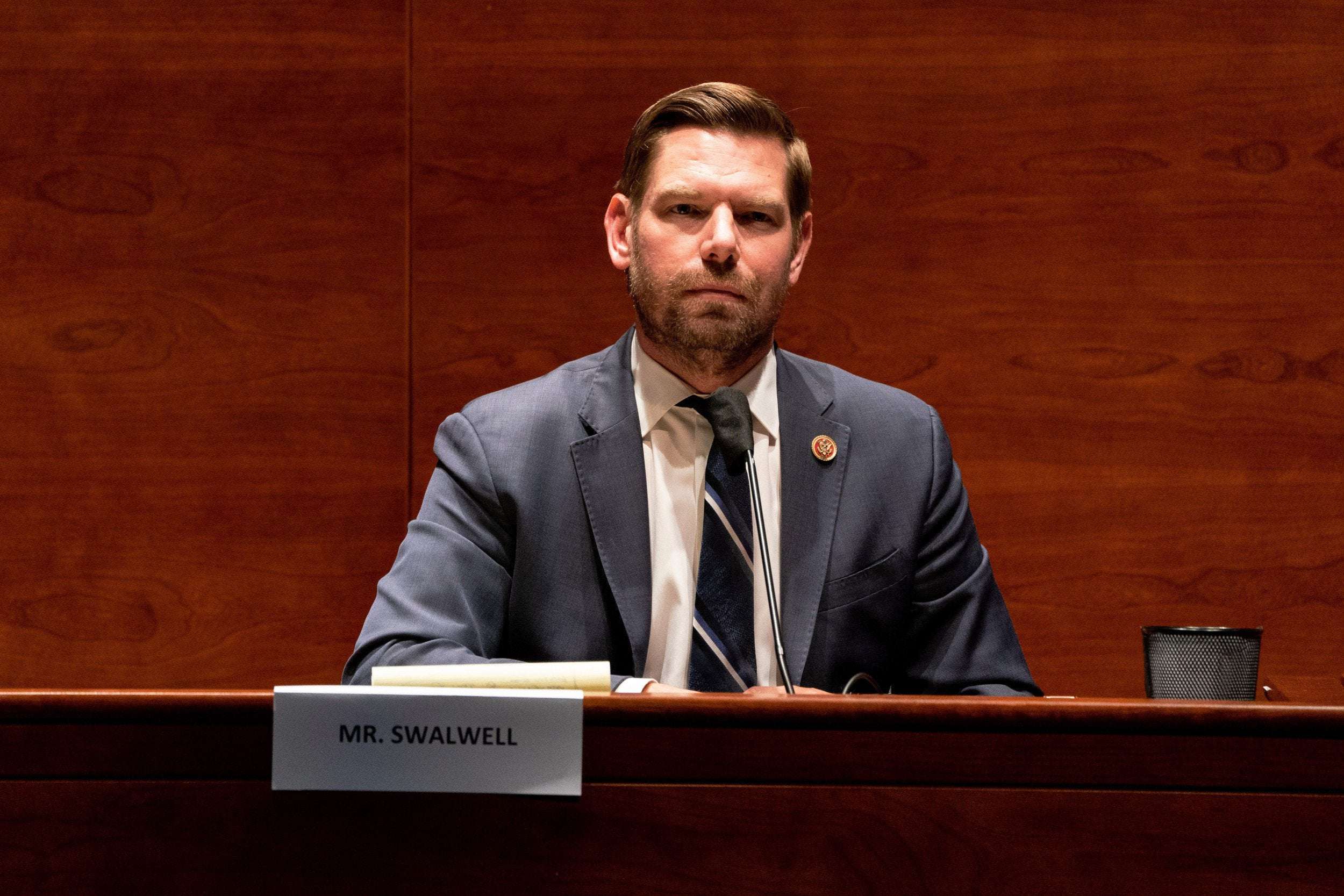 image for Eric Swalwell Says J6 Rally Like Holding 9/11 Vigil For the Hijackers