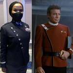 image for Space Force uniform and newly revealed red variant
