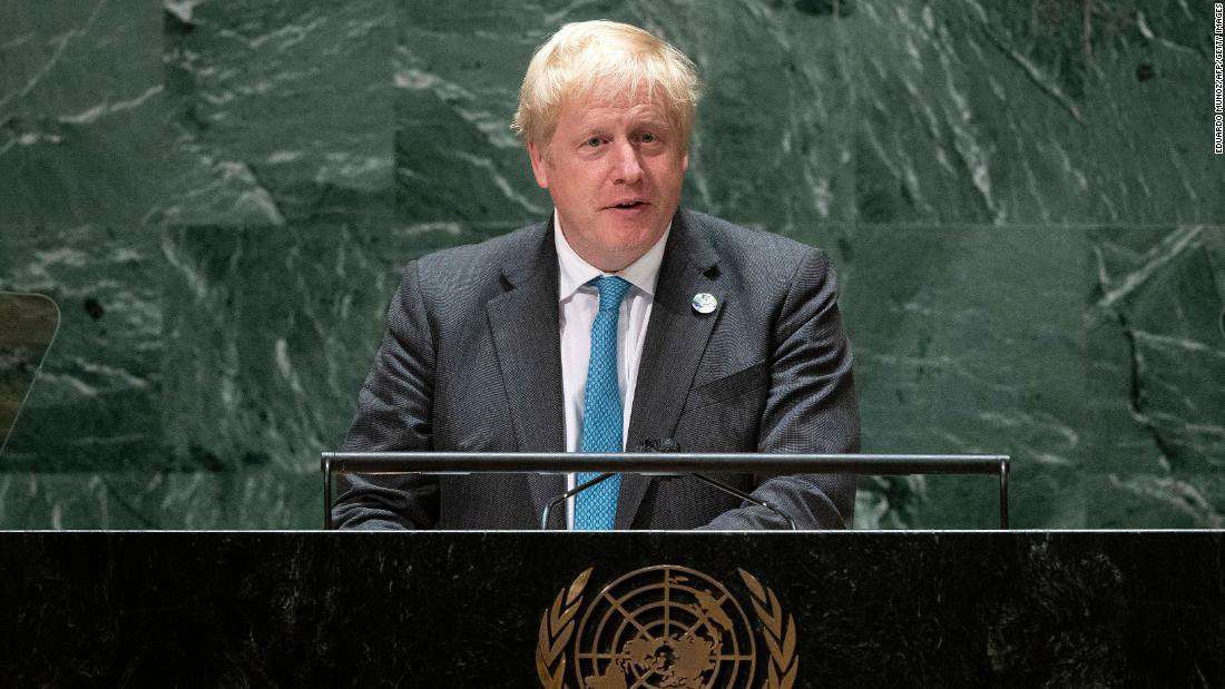 image for UNGA: British PM Boris Johnson says the world needs to 'grow up' and deal with climate change
