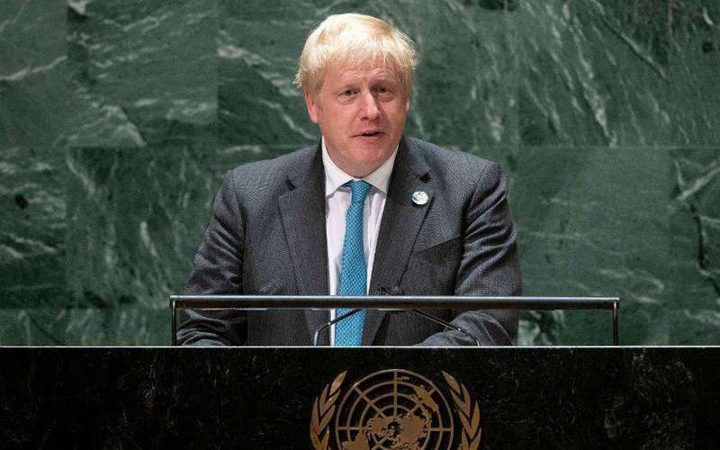 image for UNGA: British PM Boris Johnson says the world needs to 'grow up' and deal with climate change